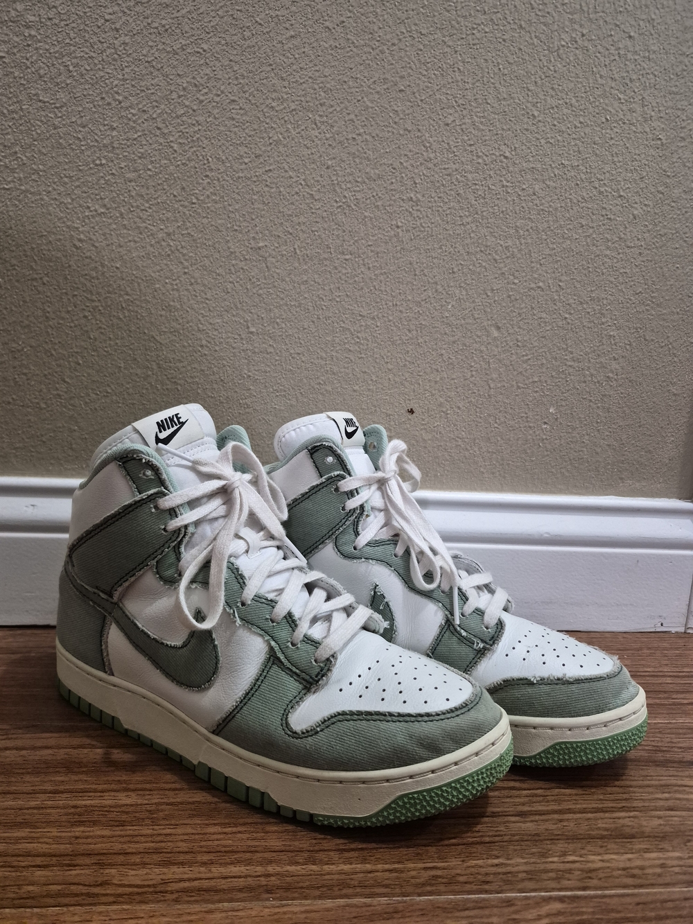 Nike "Green Denim" Dunks